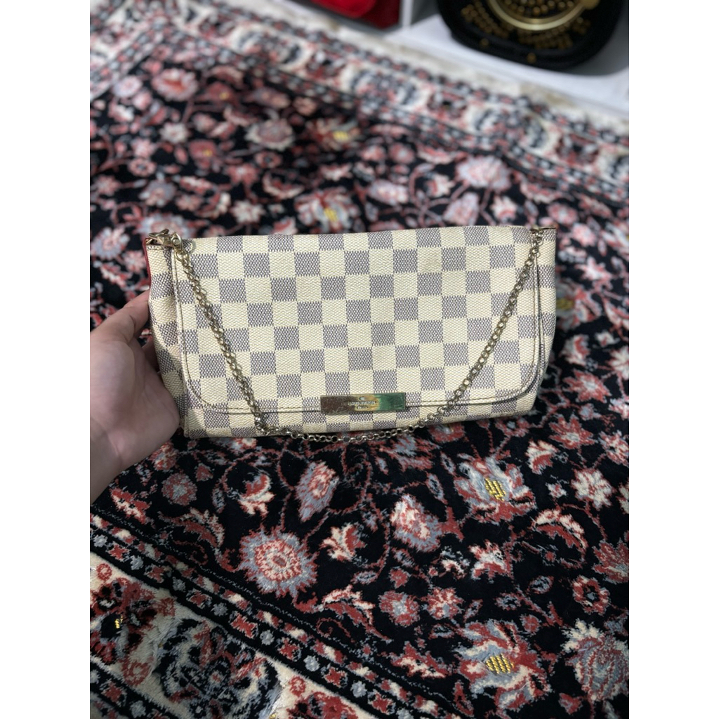 preloved LV damier azur