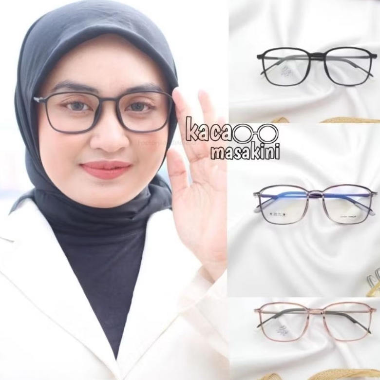 KACAMATA MINUS KACAMATA WANITA KACAMATA PHOTOCROMIC 2225