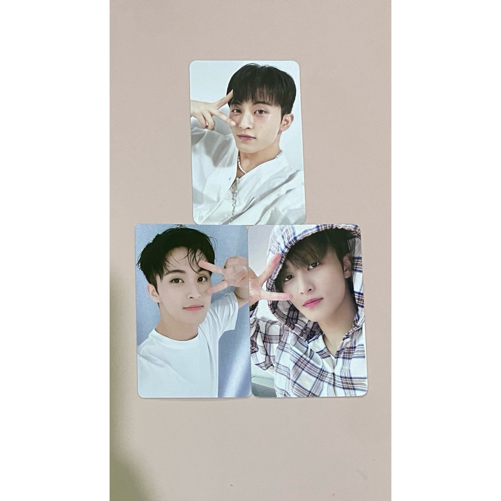 Photocard pc official mark md sg24 trading card b ver mark seger bener abis mandi yzy candy pc mark 