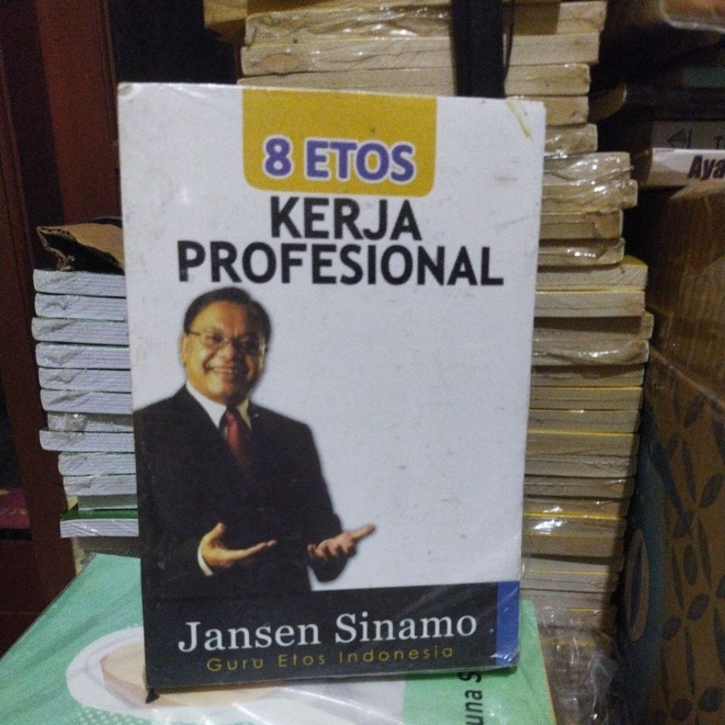 buku seken 99% original 8 etos kerja profesional