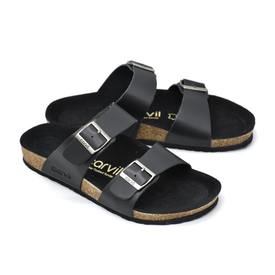 Sandal Carvil Benzo Romeo Sendal Kulit Pria Sandal Carvil Original Sandal Kulit Asli