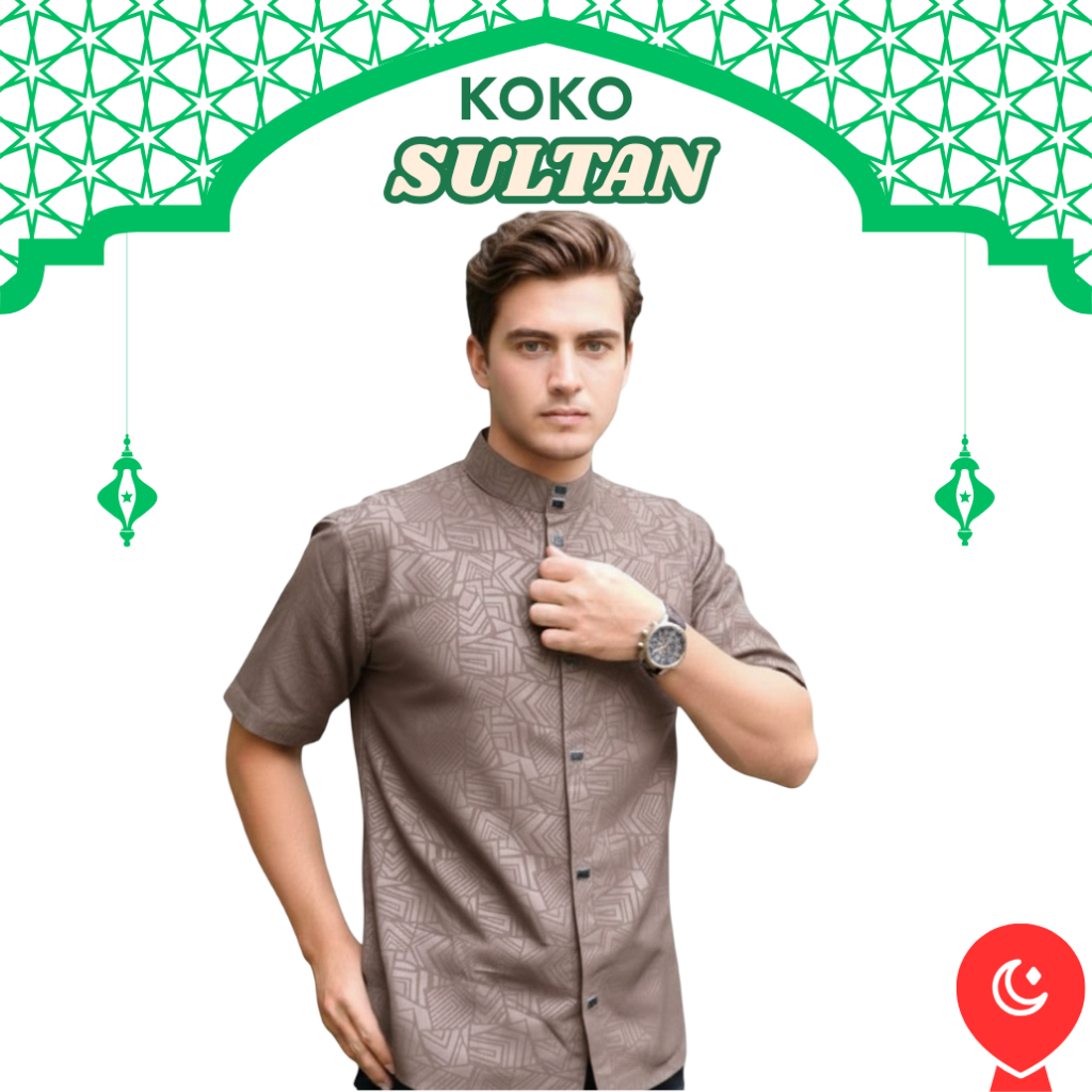 Koko Pria Dewasa Sultan Etnik Embos Original