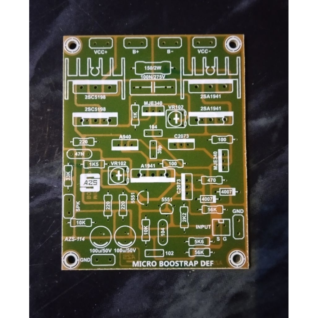 PCB Power Amplifier MICRO BOSTRAP DEF