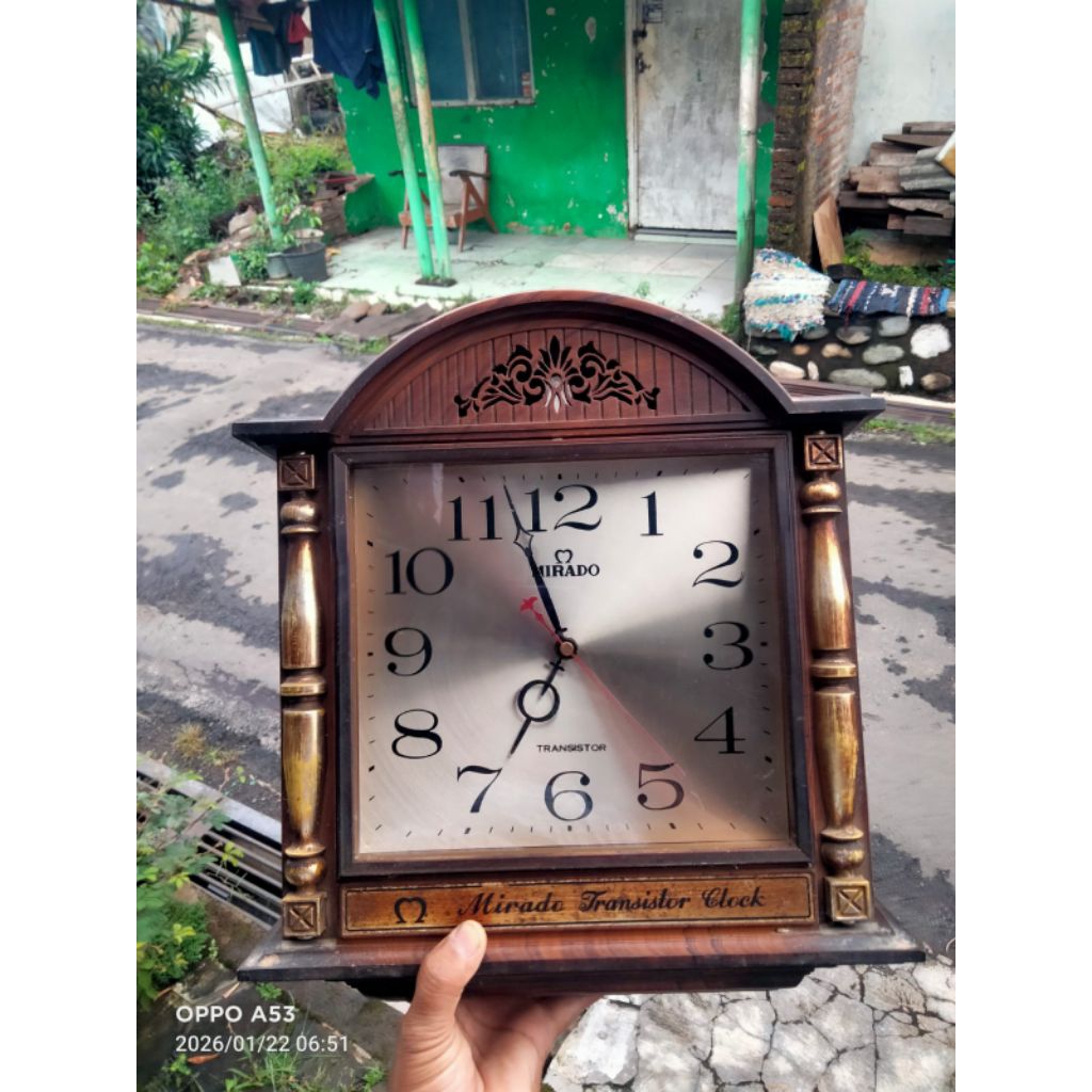 Jam Transistor Mirado vintage