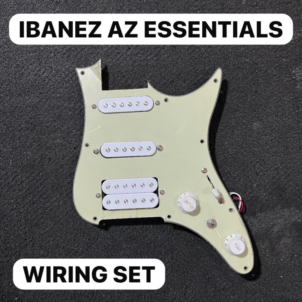 PICKGUARD SET WIRING IBANEZ AZ ESSENTIALS ORIGINAL