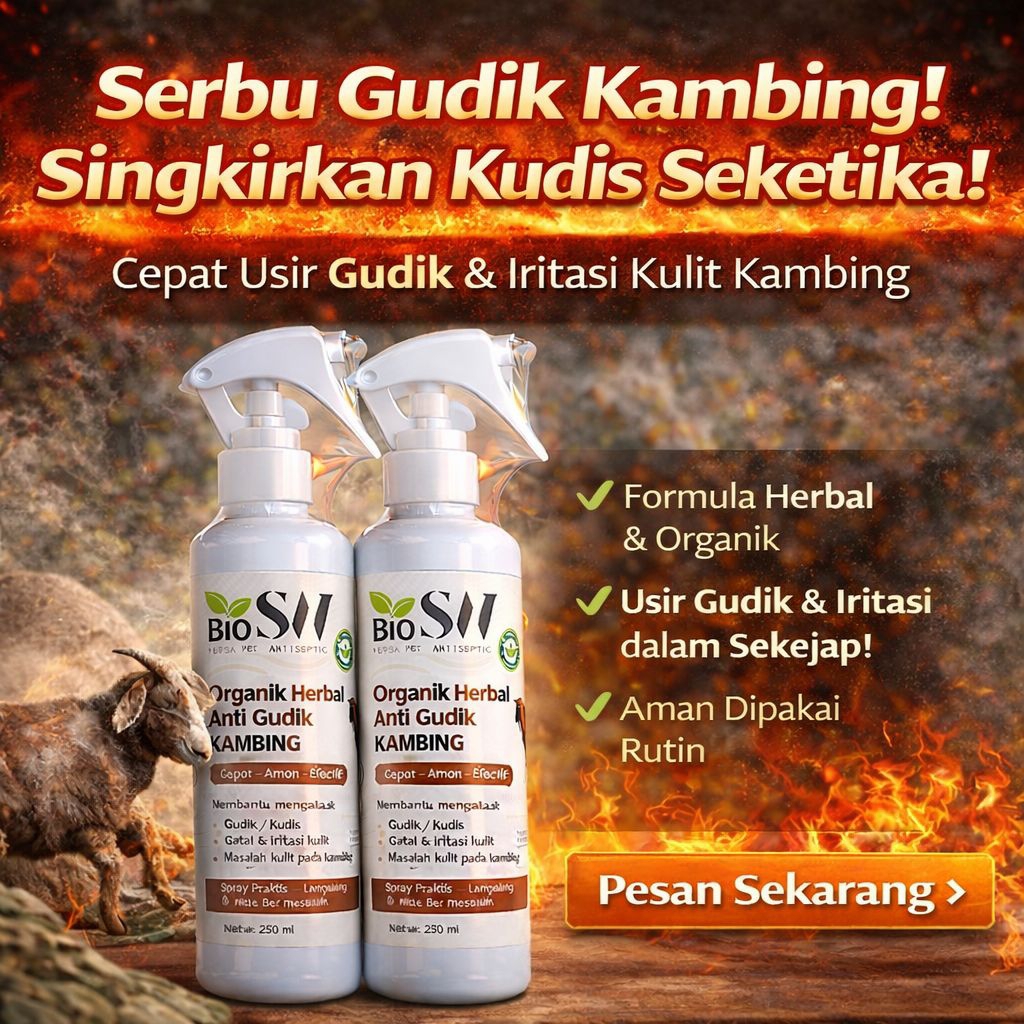BIOSW Obat Luka & Gudik Pada Sapi Kambing Dll