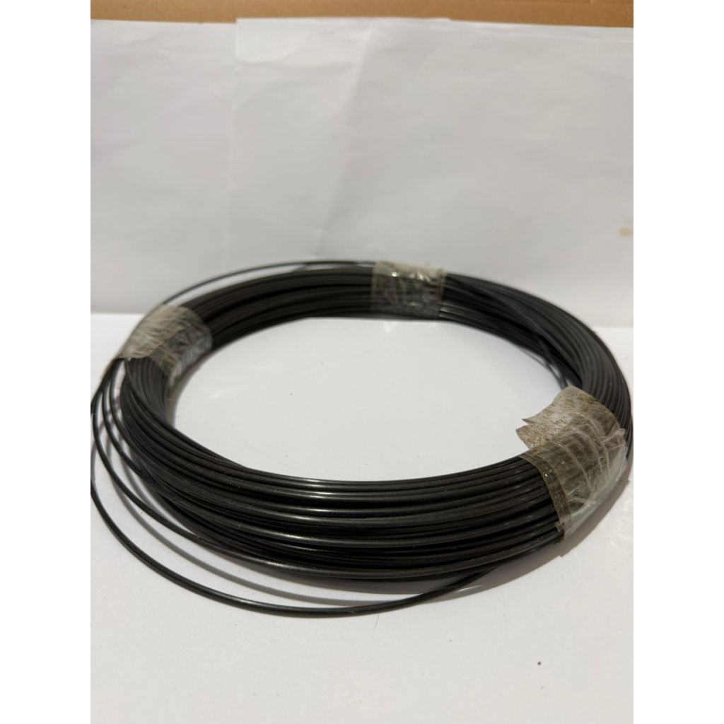 Ruji Fiber  hitam 3 mm 30meter hitam asli jeruji fiber hitam