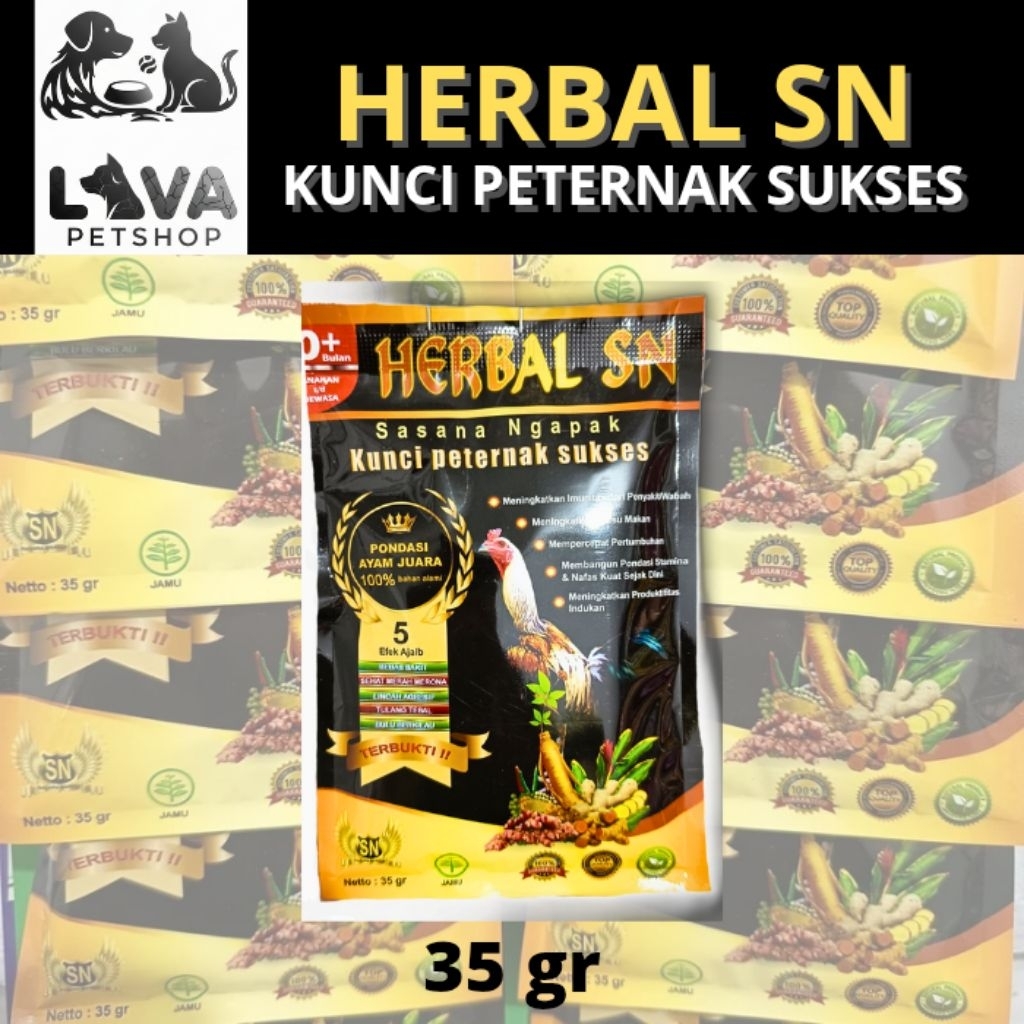 HERBAL SN Jamu Ayam Herbal 35 gr