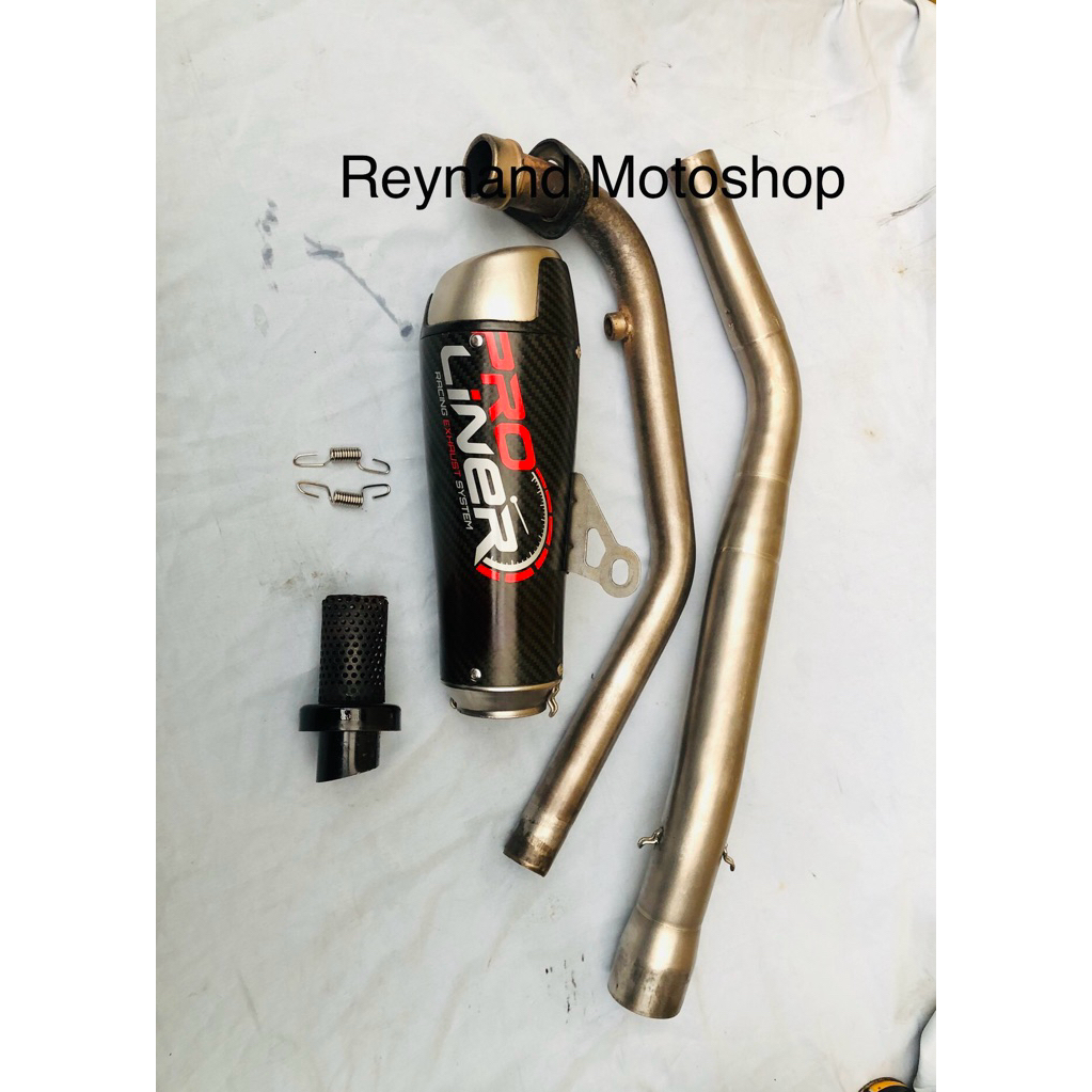 Knalpot Proliner TR2 Carbon fullsystem Cbr150r