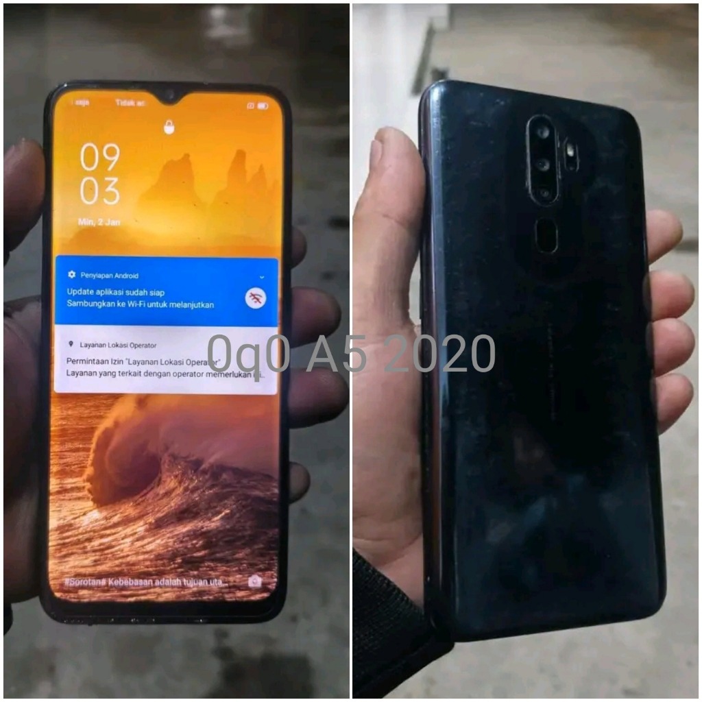 DIJUAL HP A5 2020/HP A17/HP A3S SECOND KONDISI NORMAL SIAP PAKAI//BISA COD