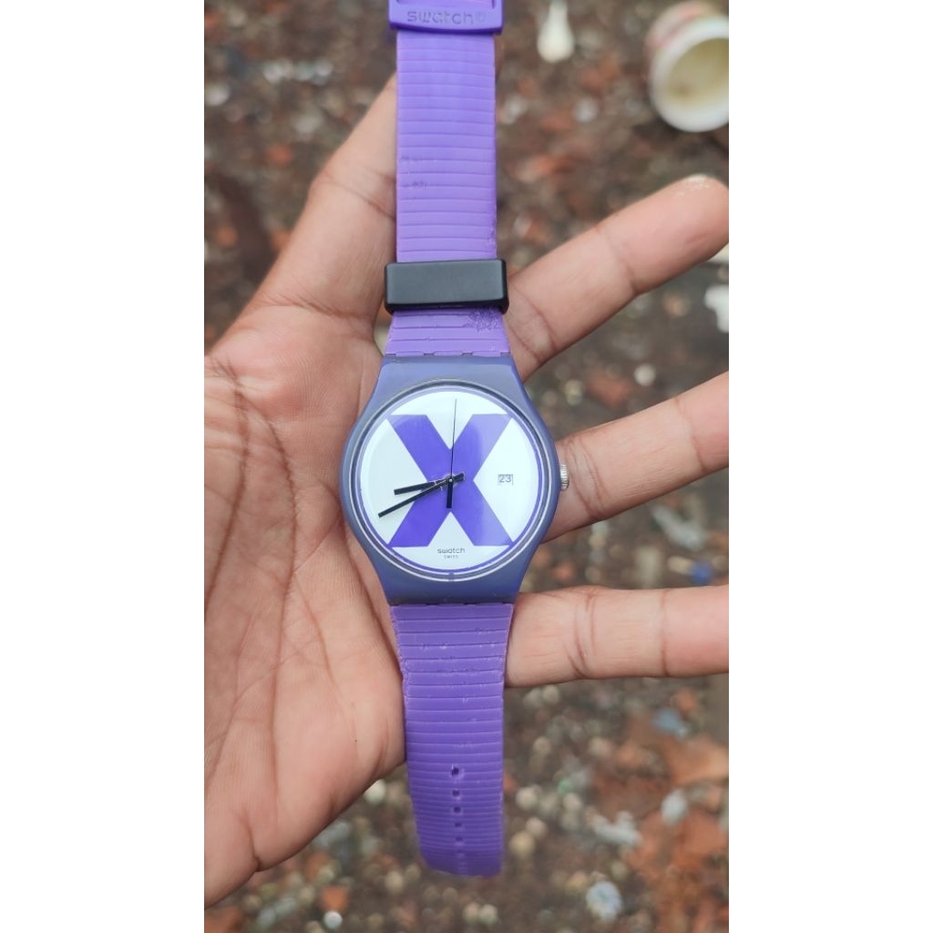 Swatch New Gent XX-Rated Purple SUOV401.