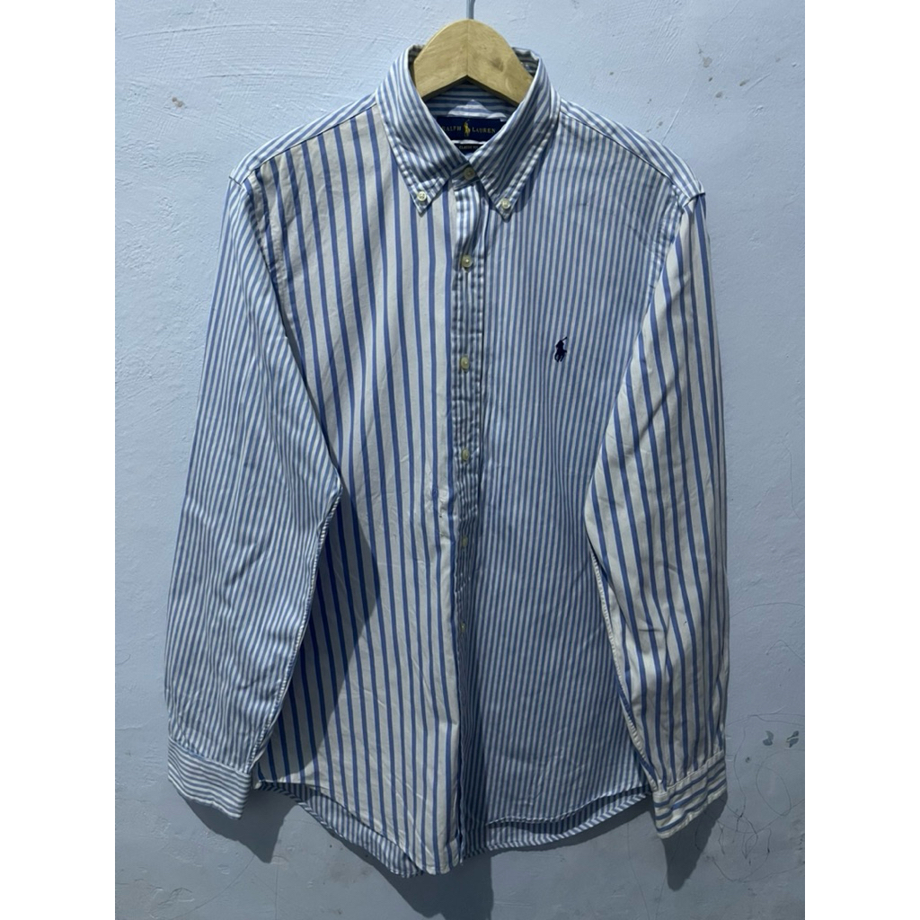 Kemeja Lengan Panjang Polo Ralph Lauren Original Second
