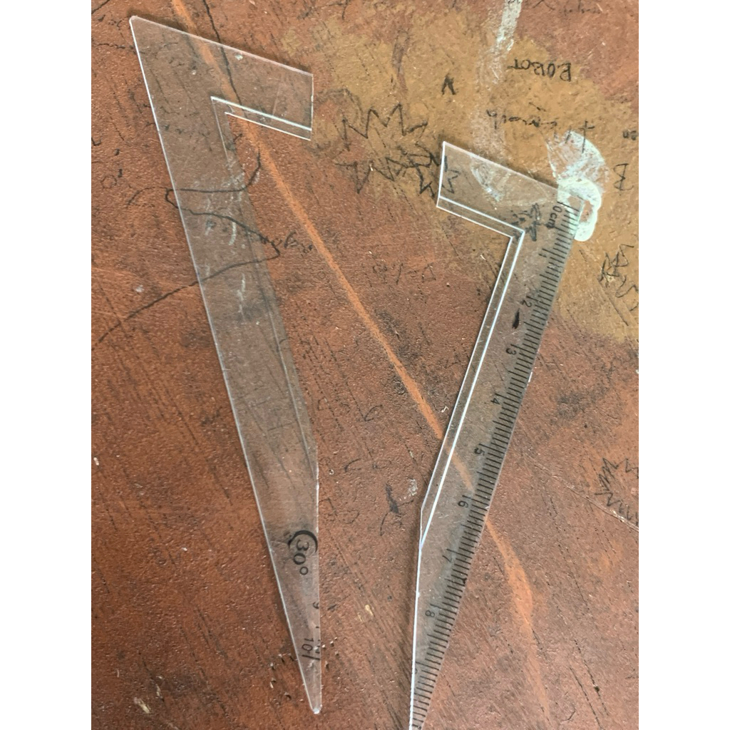 penggaris 2 in 1 anak yadika