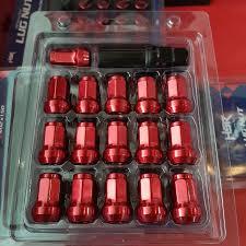 BAUT RODA RACING HEPTAGON 1,5 RED UNTUK MOBIL YARIS AVANZA DLL