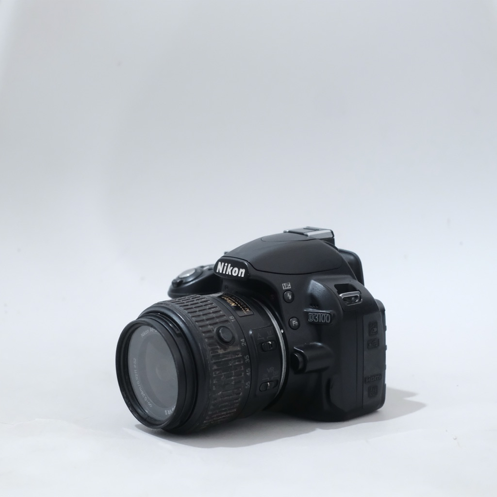 kamera dslr nikon d3100 kit 18-55mm vr second