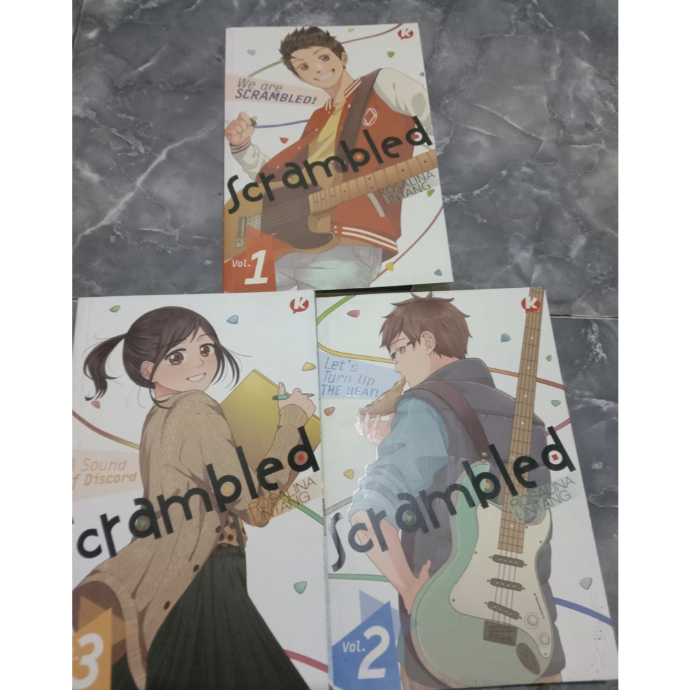 [Komik Bekas] Scrambled Vol 1, Vol 2, Vol 3