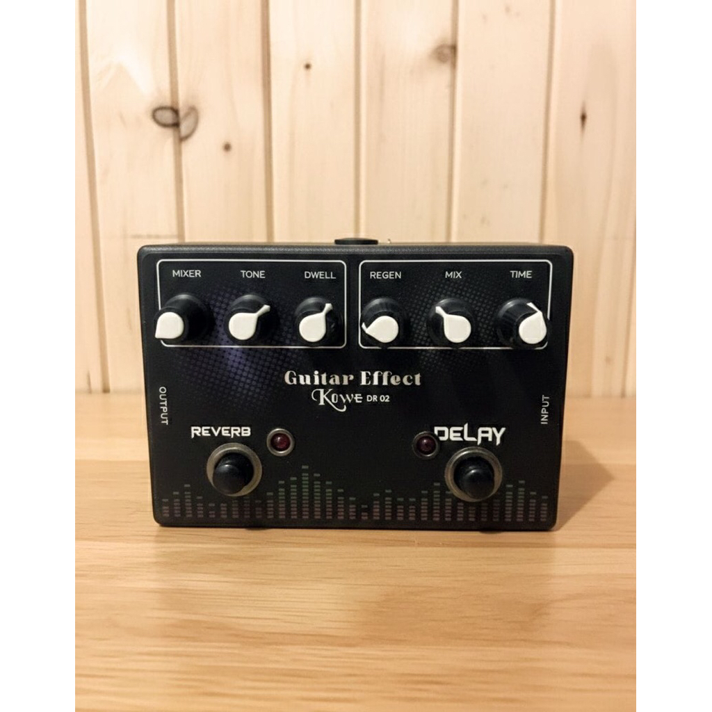 efek gitar KOWE DR02 Delay & Reverb/efek gitar delay/efek gitar reverb