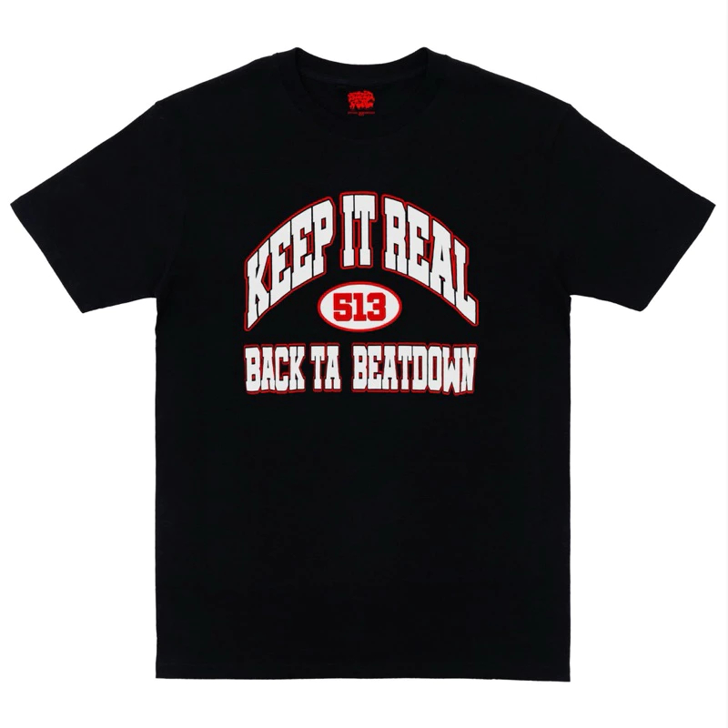 Kaos Band Keep It Real - Back Ta Beatdown Hardcore T-Shirt Cotton 24s Premium