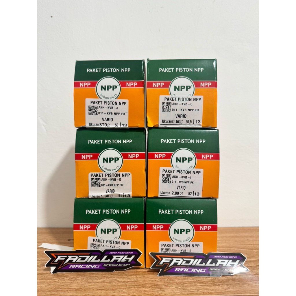 PISTON NPP VARIO KARBU KVB STD 50 100 150 200 ORIGINAL NPP