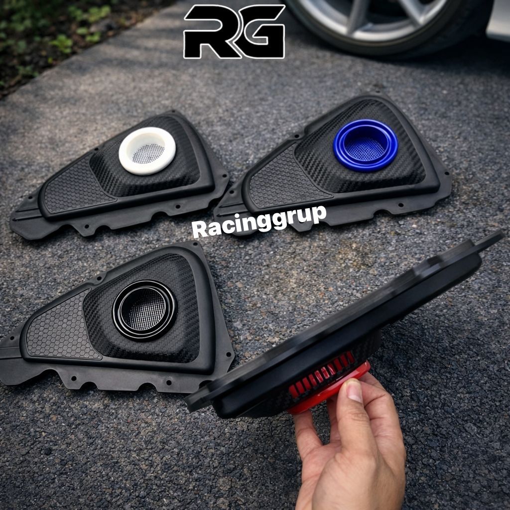 TUTUP BOX FILTER SLIM EUROPARTS + CORONG UDARA BEAT NEW FI STREET POP ESP ECO 2015 - 2019 / COVER AI