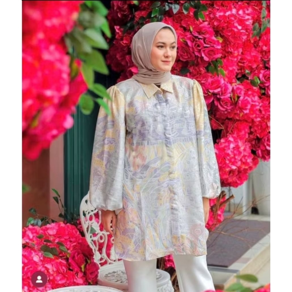 PreLoved Yura Top by Buttonscarves X Vone Nusantara collection