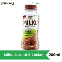 MILKU SUSU UHT COKLAT 200ml