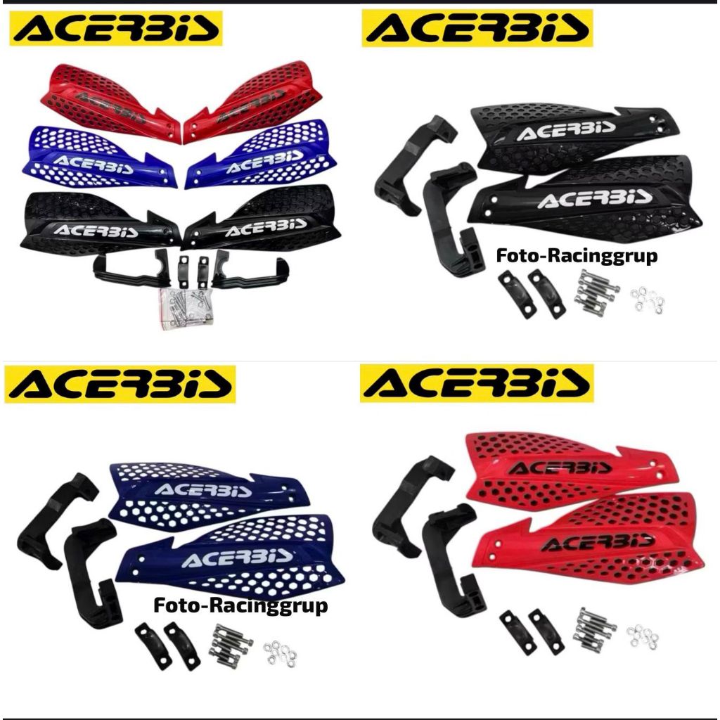 Acerbis Pelindung Stang Motor KLX CRF WR Motocross Pengaman stang motor KLX CRF WR