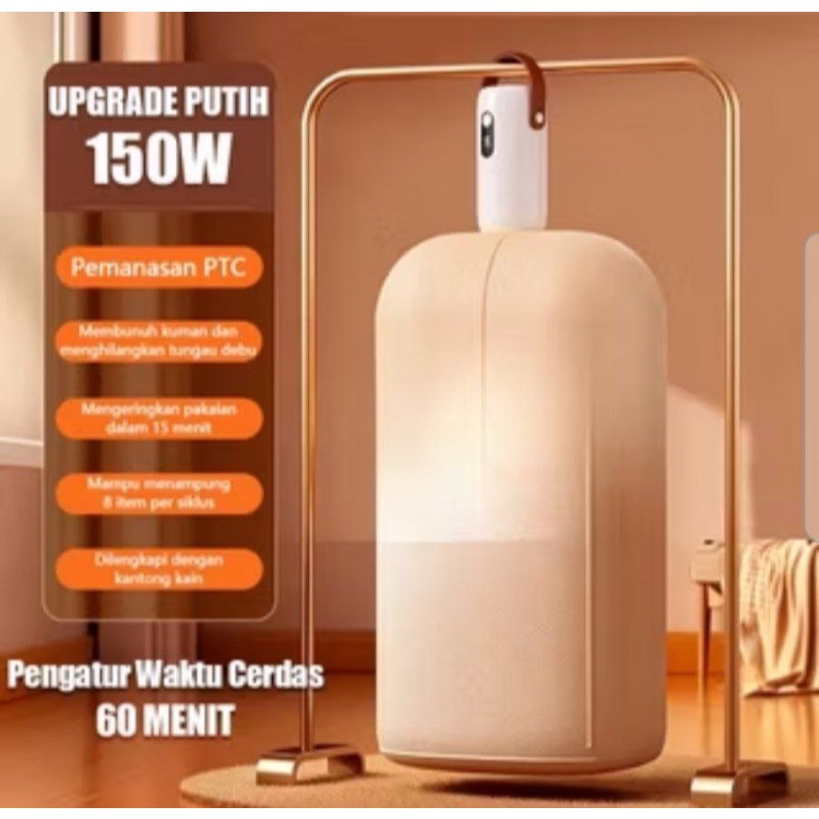 Pengering pakaian mini portable
