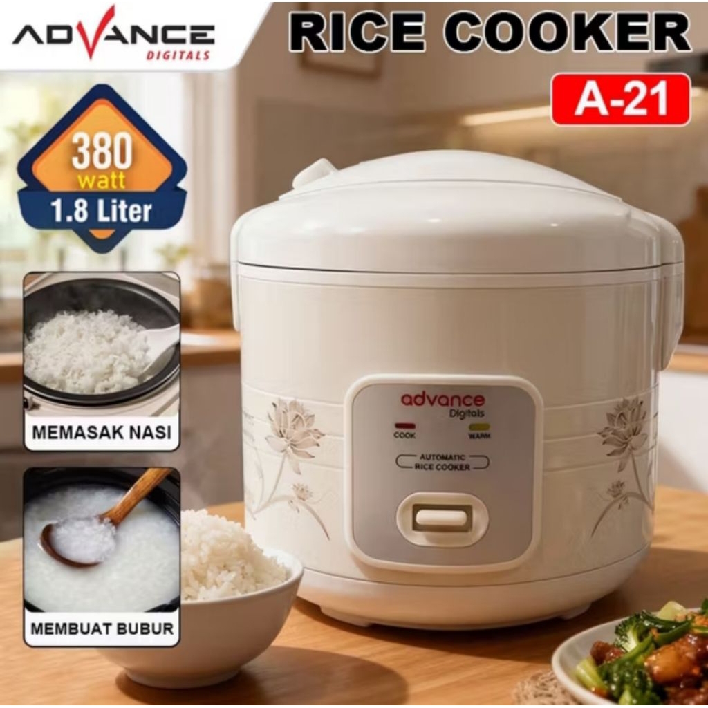 Advance Rice Cooker 1,8 Liter