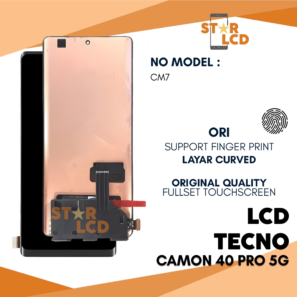 Grosir LCD Tecno Camon 40 Pro 5G - Fullset Touchscreen Original