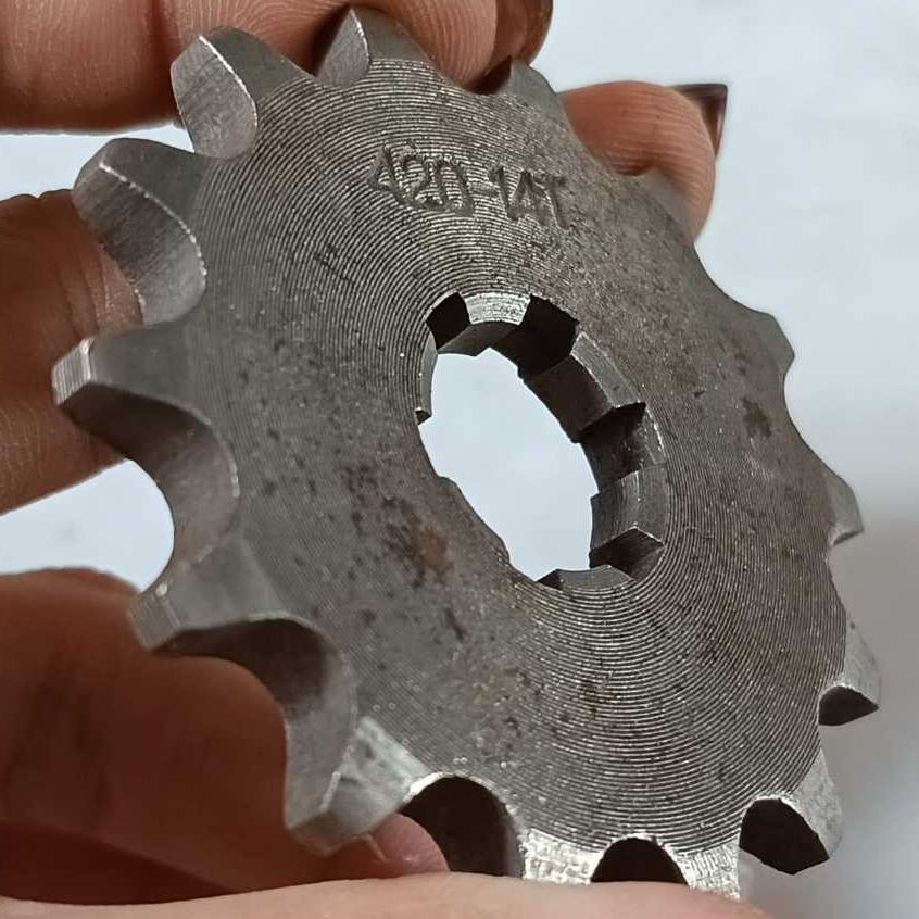 (9F) GEAR DEPAN UNIVERSAL 420 13T 16MM