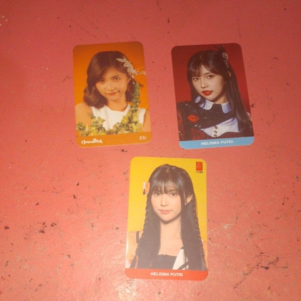 All Photocard Helisma Putri ( Eli ) Jkt48 Official