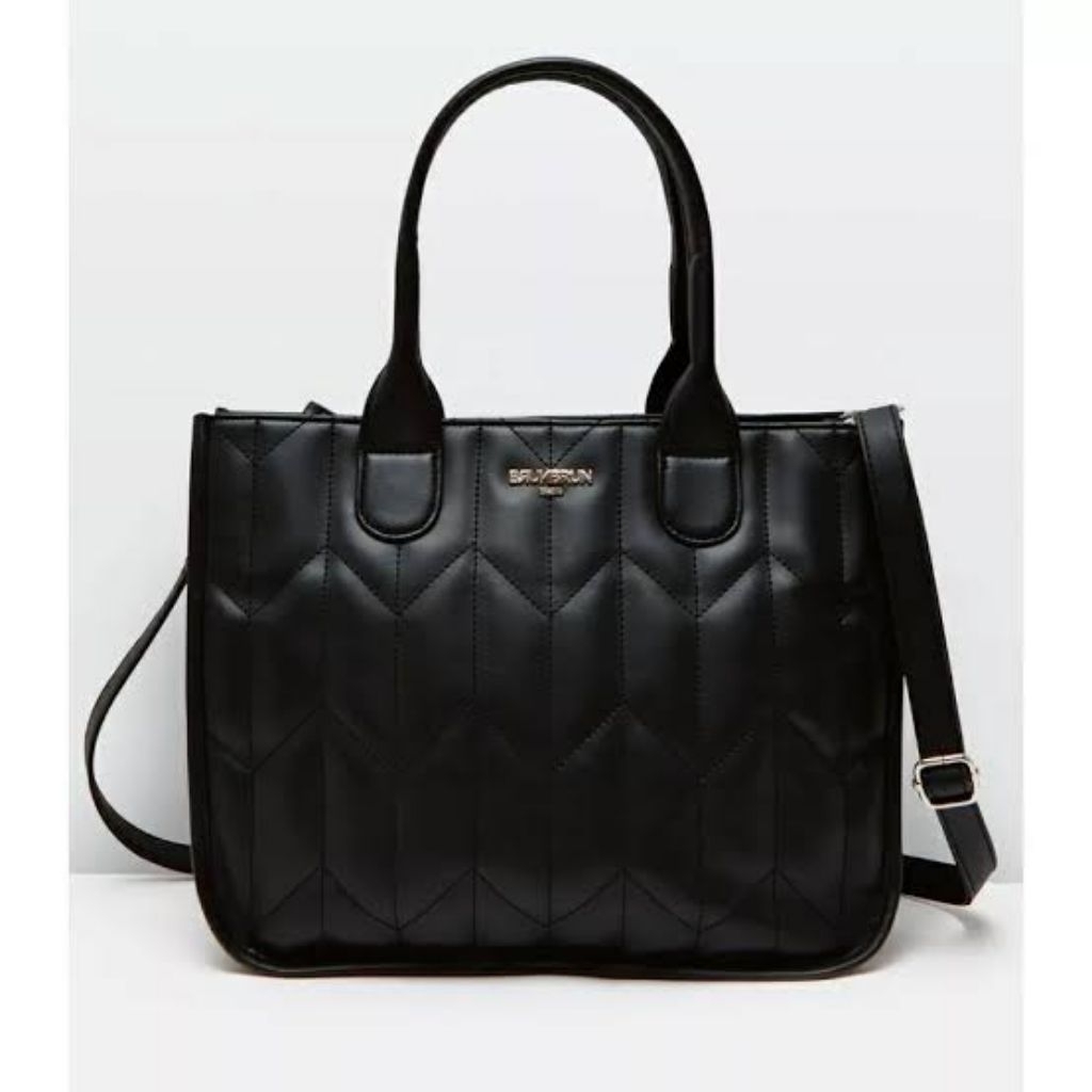 Tas Yanna brunbrun paris tote bag