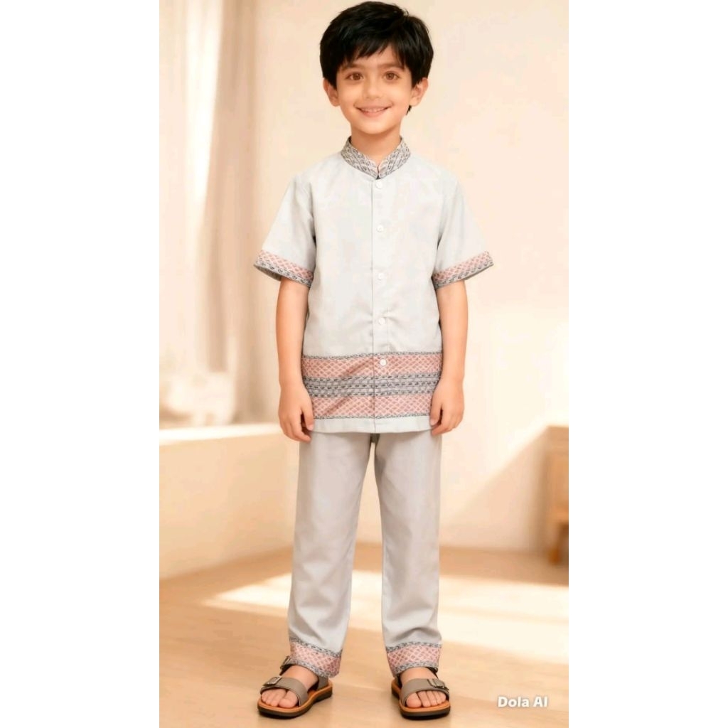 6 PICS POLA BAJU KOKO ANAK