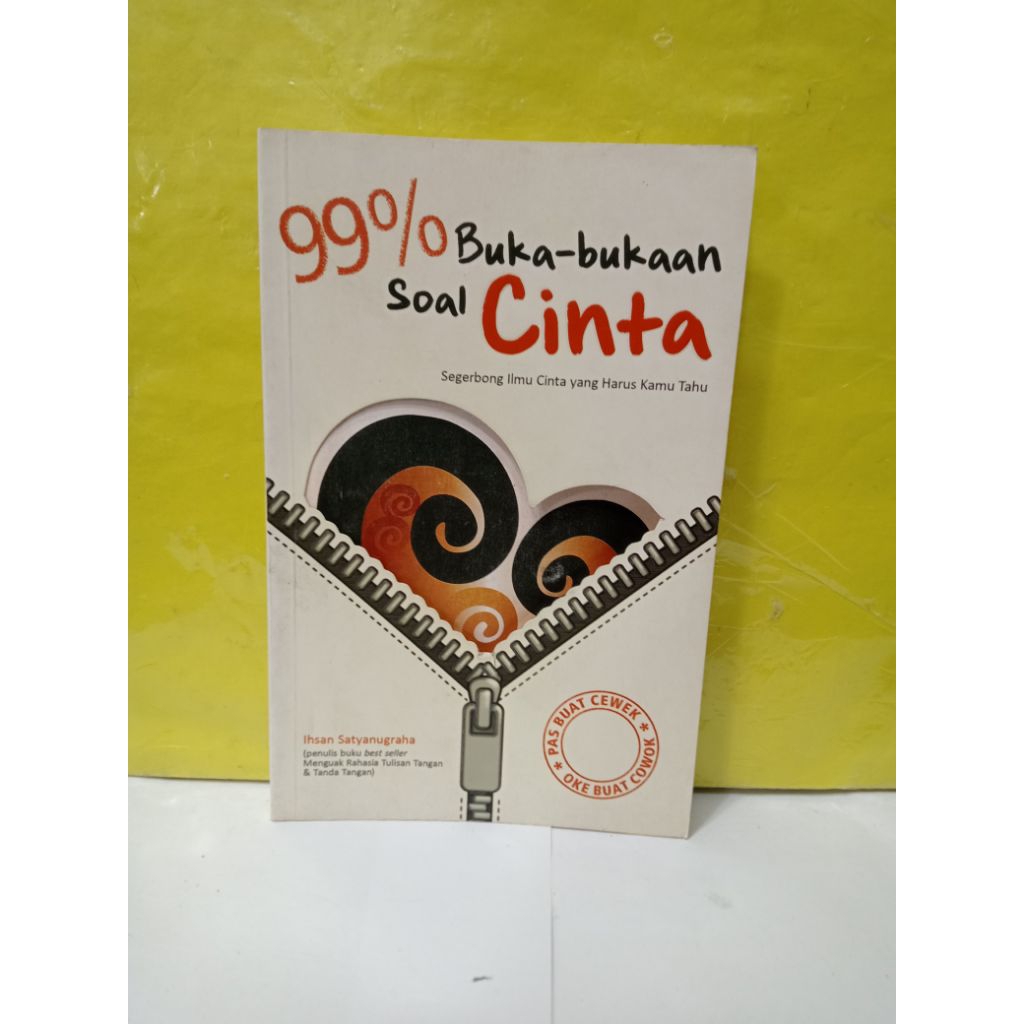 BUKU 99% BUKA BUKAAN SOAL CINTA