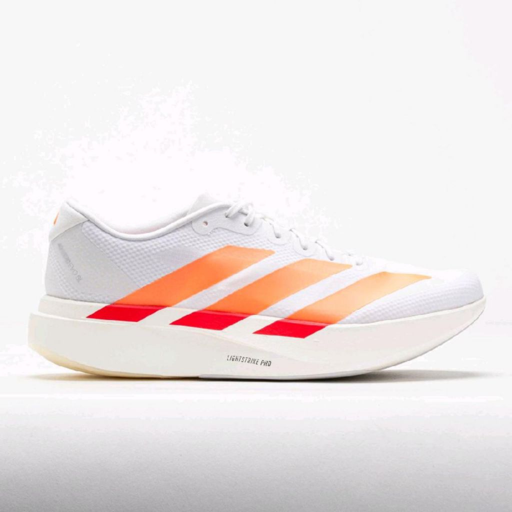 Sepatu Lari Adizero Evo SL 2 White/Lucid Orange/Lucid Red Olahraga Sport