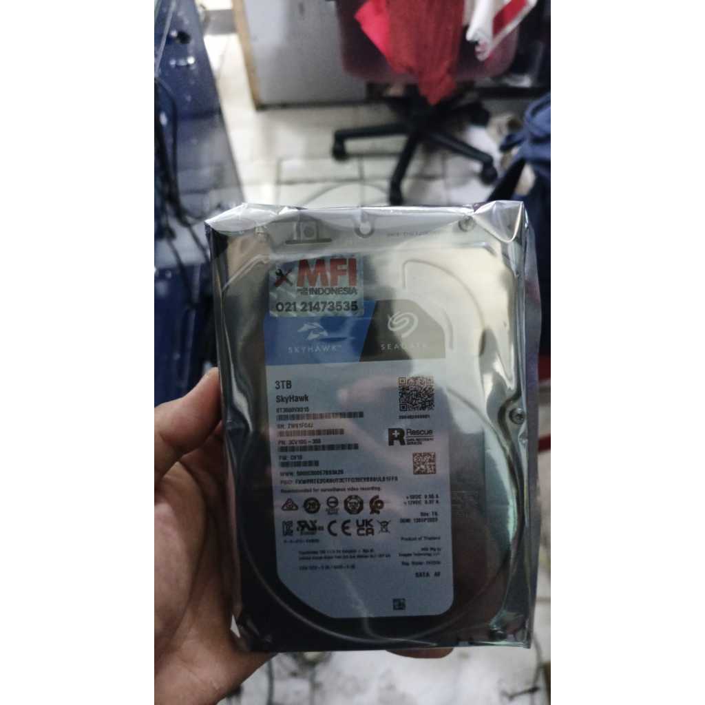 Skyhawk 3TB HDD Sata Rescue MFI