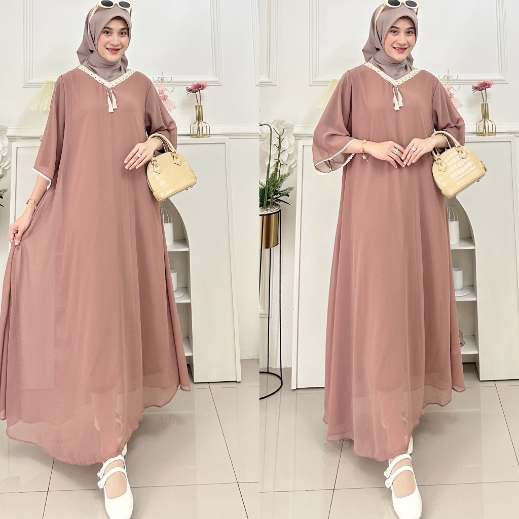 Kaftan Wanita Edisi Terbaru | Kaftan Wanita Model Stylish Tangan Panjang