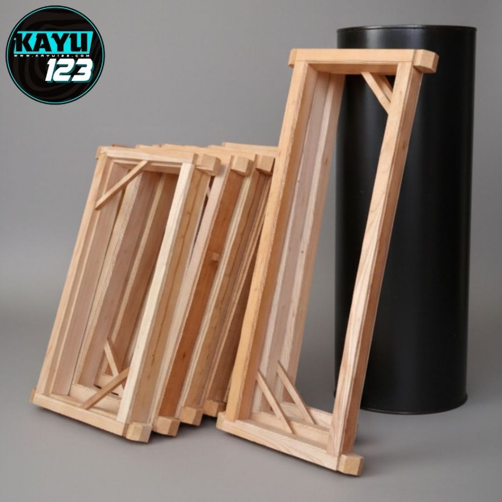 Jual Kusen Kayu Pintu & Jendela - Desain Kokoh Anti-Melengkung - Bisa Custom Ukuran