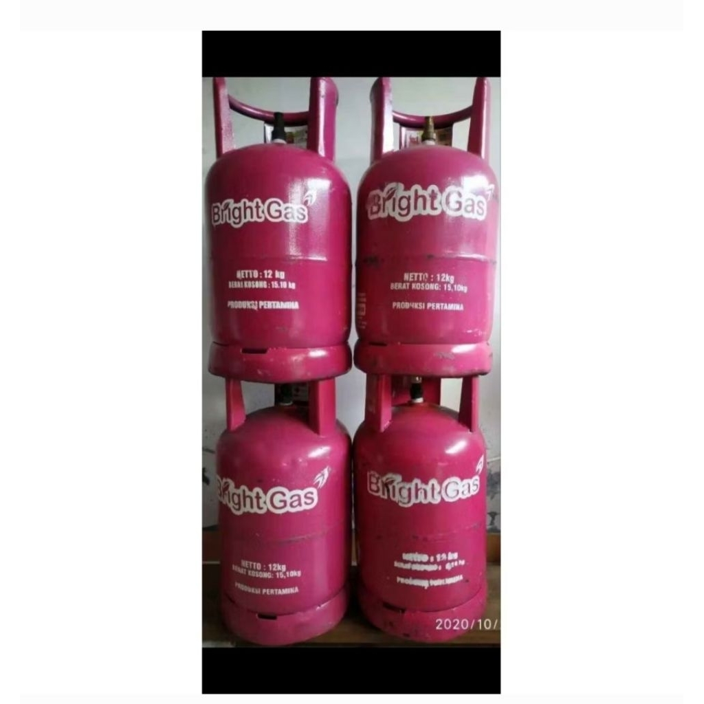 tabung gas pink 12kg kosong