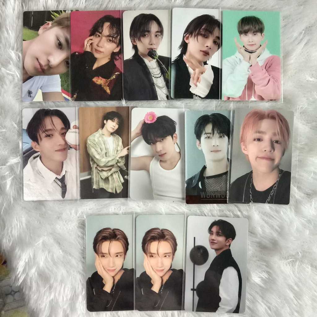 OFFICIAL PHOTOCARD SEVENTEEN JEONGHAN LD KPOP MERCH HEAVEN JOSHUA WONWOO CARVER SEUNGCHEOL CARVER DI