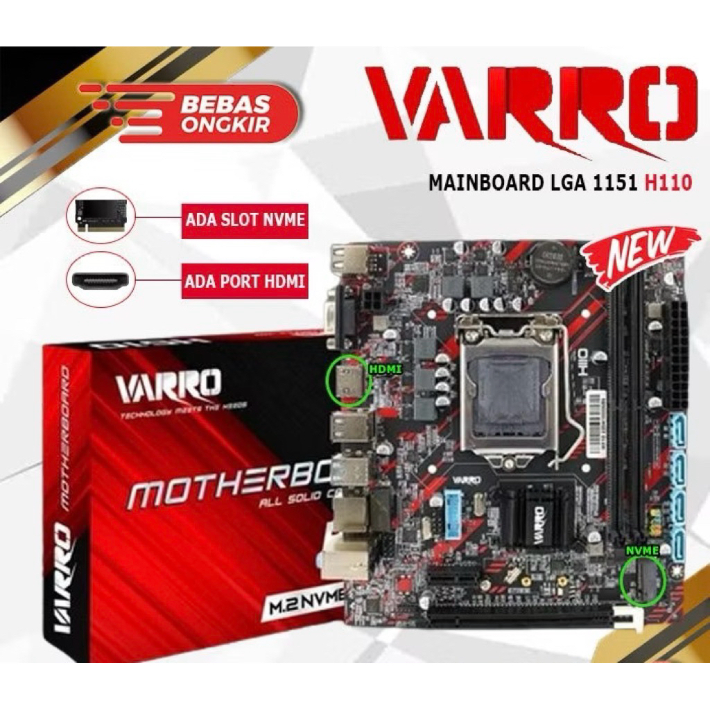 MOTHERBOARD VARRO H110