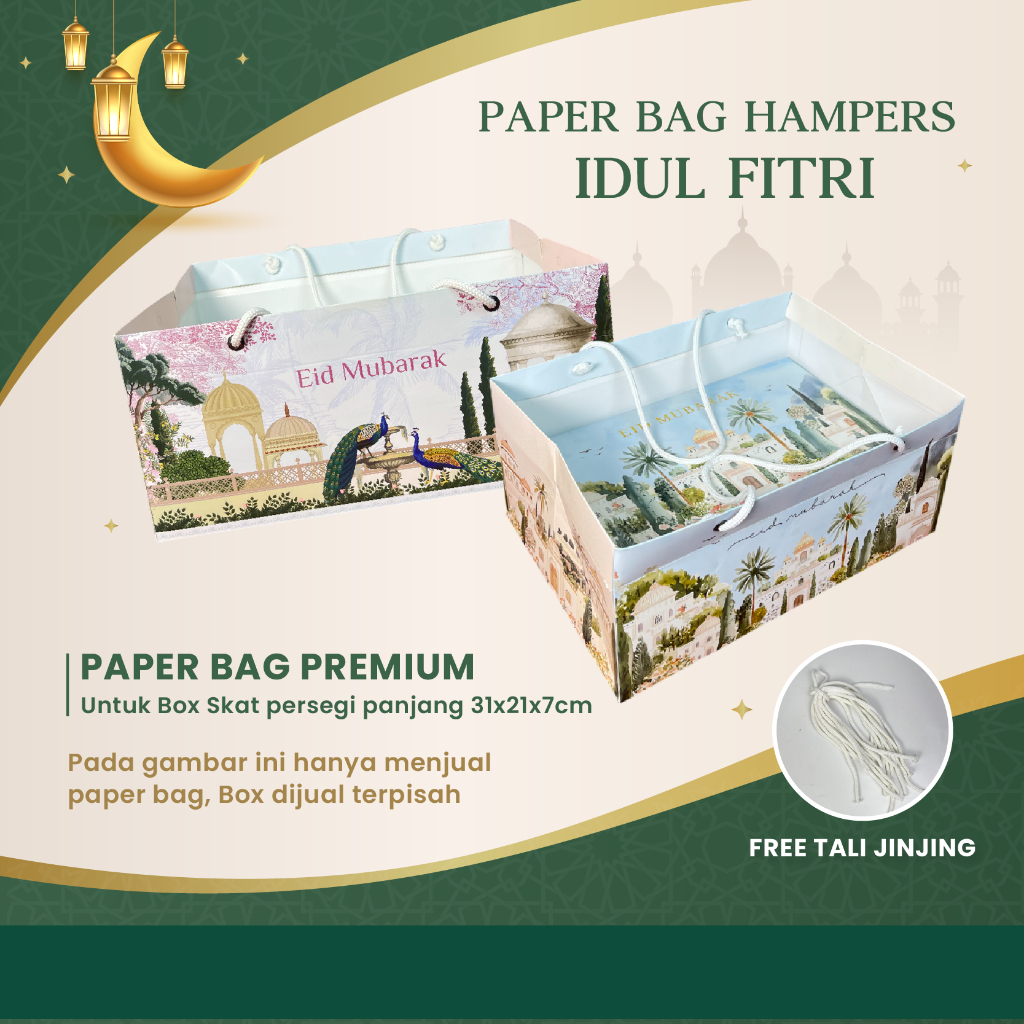 Paperbag Hampers Lebaran Idul Fitri – Premium Aesthetics