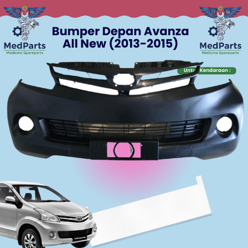 Bumper Bemper Depan Toyota Avanza All New  Baru Import  2013 2014 2015