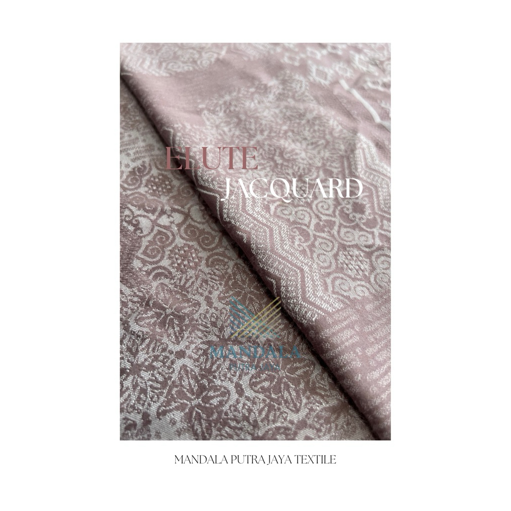 MPJ - KAIN ELUTE JACQUARD / kain jacquard / kain gamis / bahan gamis / bahan Jacquard