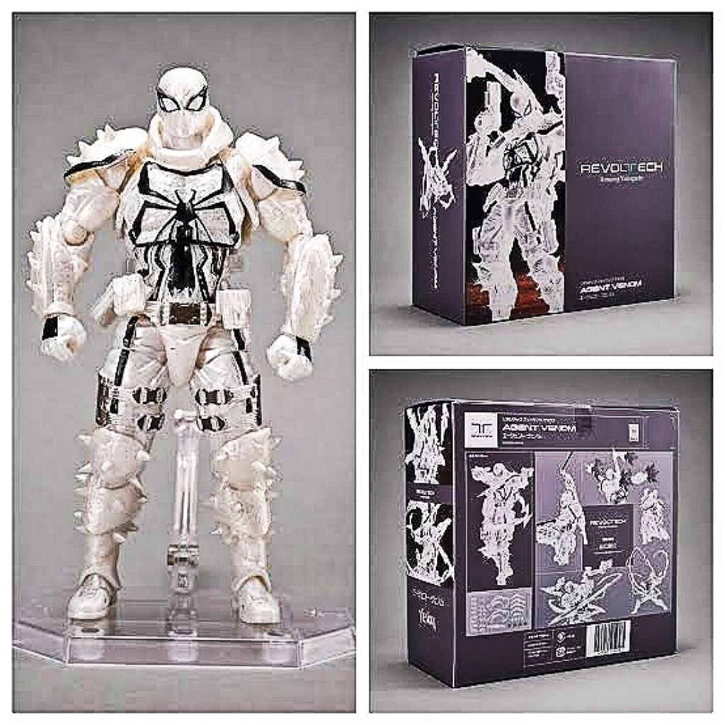 Action Figure Agent Venom PVC Revoltech Venom Agent_Spider