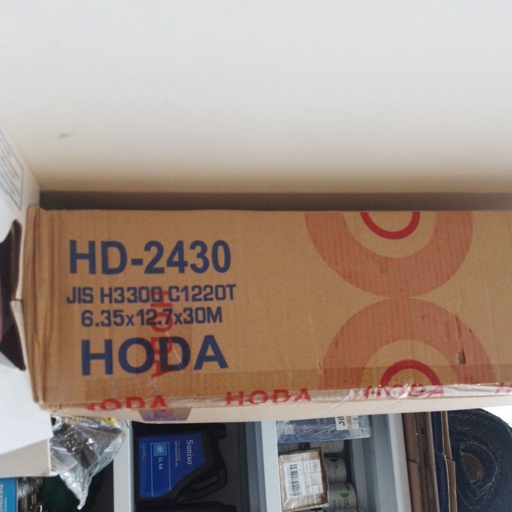 PIPA AC HODA 2430 1.5PK s/d 2PK  1/4×1/2 30METER
