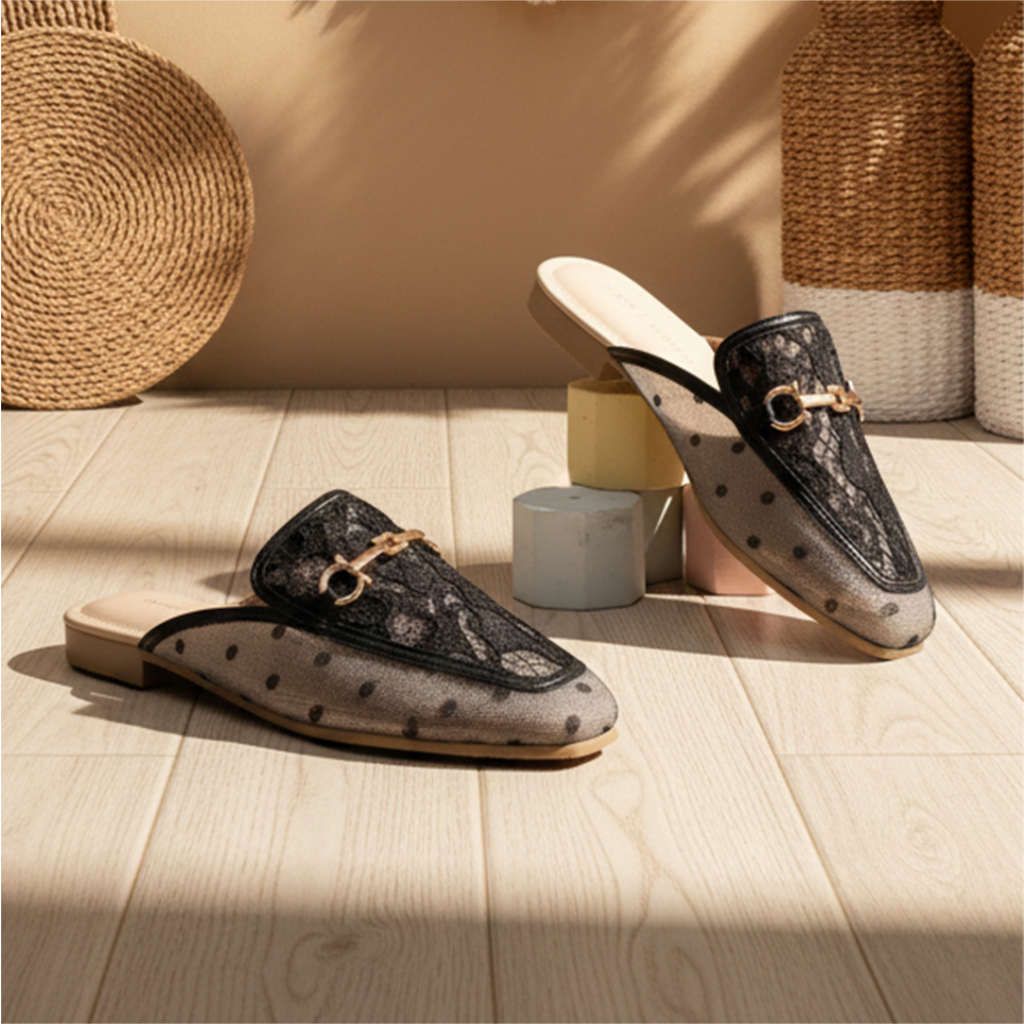 LACE LYNELLE MULES RUHI