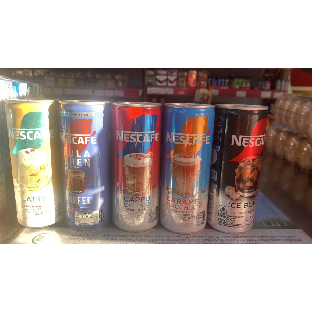 Nescafe Kaleng Ice Black 24 PCS - 220ml