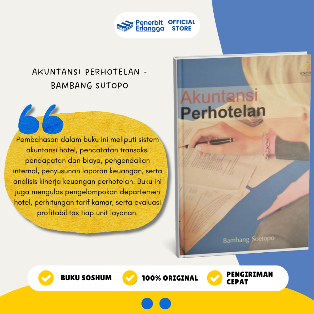 [Erlangga Official] Akuntansi Perhotelan - Bambang Sutopo